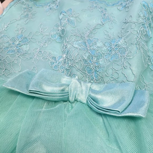 Cherokee Sleeveless Mint Green Dress - Size 14/16 - Picture 4 of 7